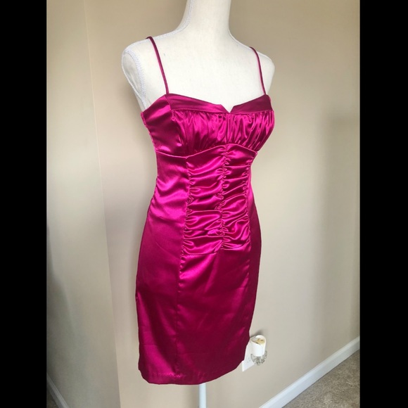 B Darlin Dresses & Skirts - Magenta Cocktail Dress